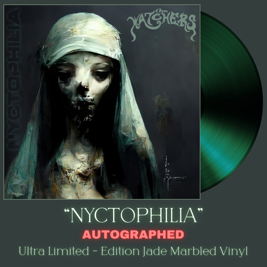 THE WATCHER'S "NYCTOPHILIA" ULTRA LIMITED EDITION JADE MARBLED VINYL